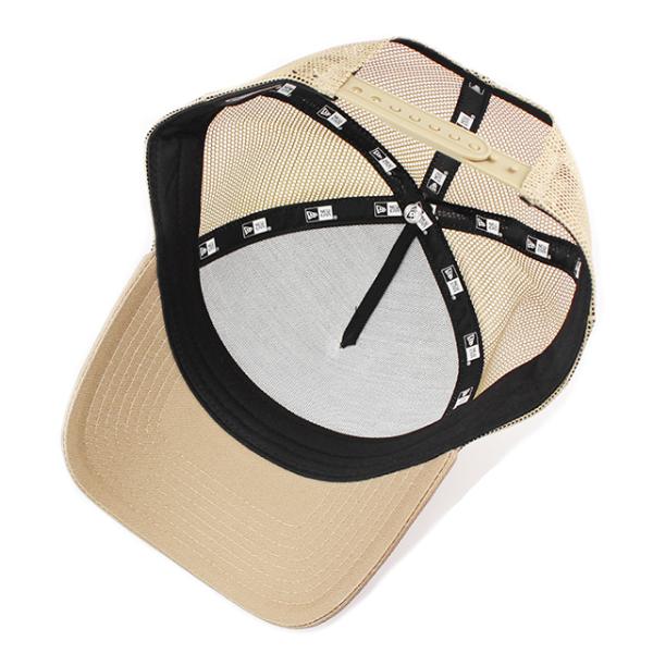 ニューエラ 9FORTY メッシュキャップ BLANK A-FRAME TRUCKER MESH CAP KHAKI