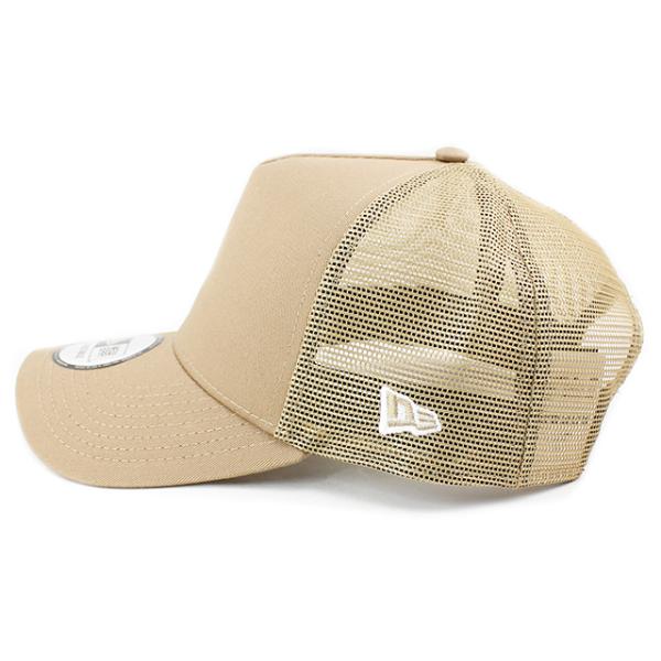 ニューエラ 9FORTY メッシュキャップ BLANK A-FRAME TRUCKER MESH CAP KHAKI