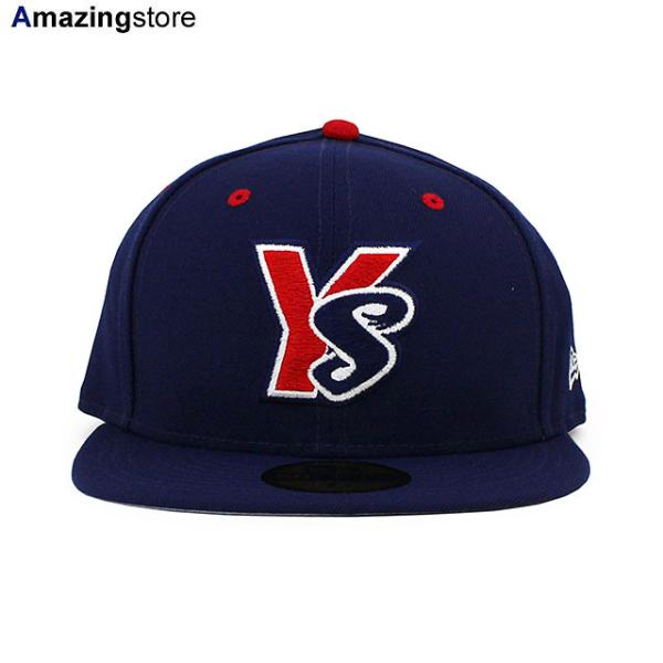 ニューエラ キャップ 59FIFTY 東京ヤクルト スワローズ NPB CLASSIC FITTED CAP NAVY