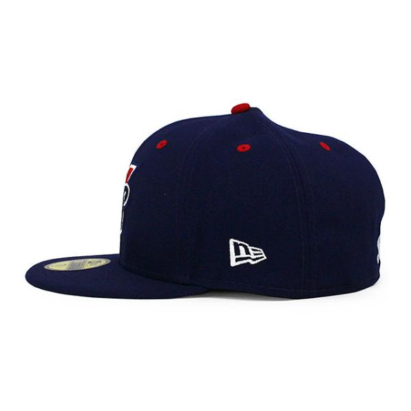 ニューエラ キャップ 59FIFTY 東京ヤクルト スワローズ NPB CLASSIC FITTED CAP NAVY