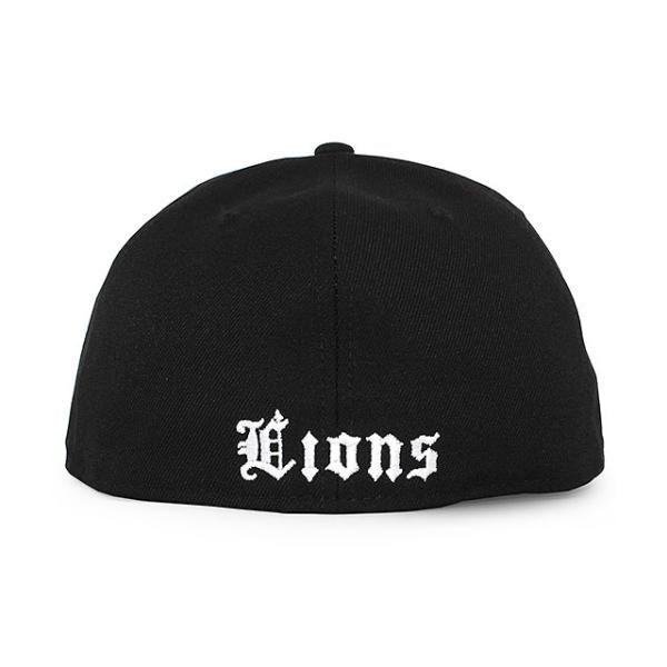 ニューエラ キャップ 59FIFTY 西鉄ライオンズ NPB CLASSIC TEAM BASIC FITTED CAP BLACK WHITE