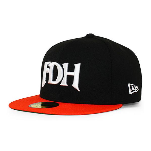 ニューエラ キャップ 59FIFTY 福岡ダイエー ホークス NPB CLASSIC 1999-04 FITTED CAP BLACK ORANGE NEW ERA FUKUOKA DAIEI HAWKS