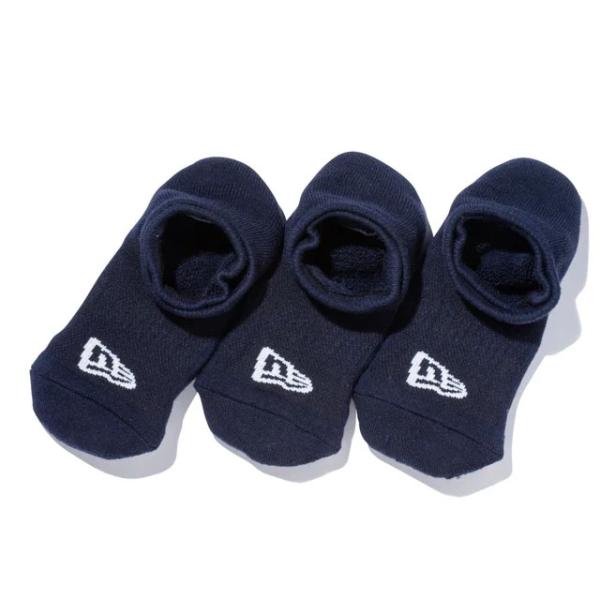 ニューエラ 靴下 SOCKS VERY SHORT 3PAIRS NAVY  NEW ERA ソックス ネイビー