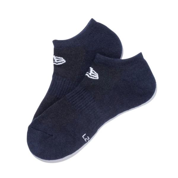 ニューエラ 靴下 SOCKS SHORT 3PAIRS NAVY