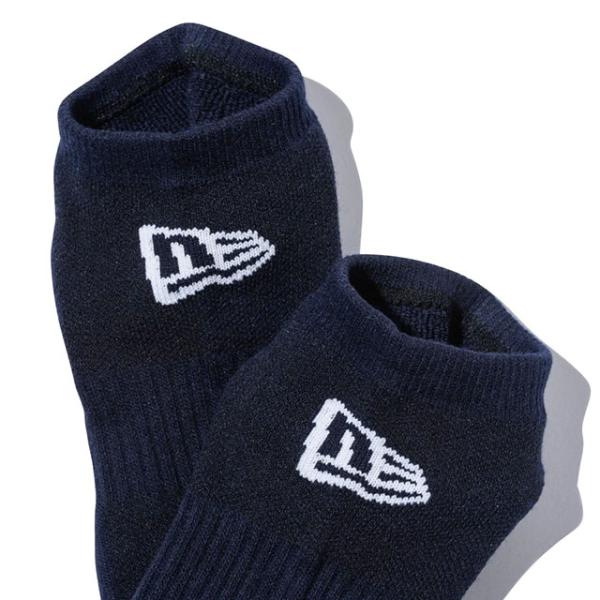 ニューエラ 靴下 SOCKS SHORT 3PAIRS NAVY