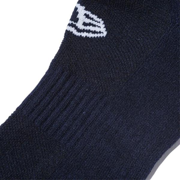 ニューエラ 靴下 SOCKS SHORT 3PAIRS NAVY