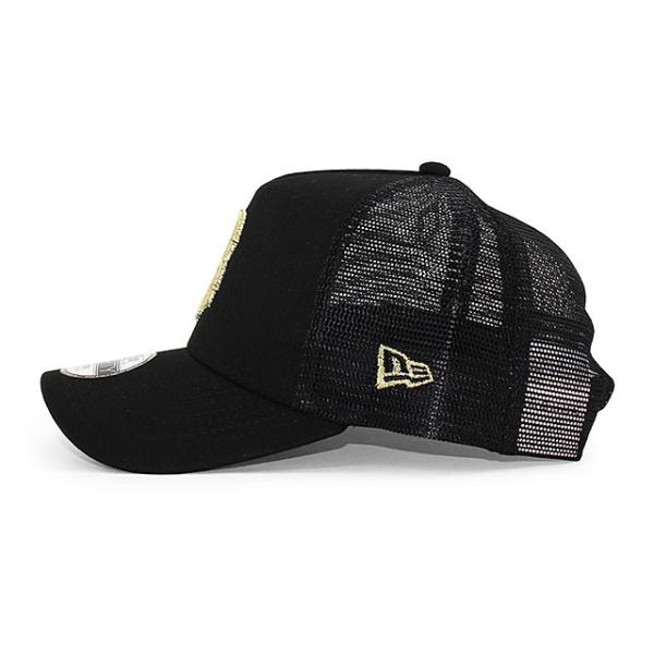 子供用 ニューエラ 9FORTY メッシュキャップ オリックス バファローズ NPB A-FRAME TRUCKER MESH CAP BLACK