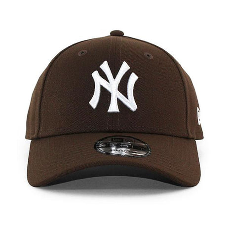 ニューエラ キャップ 9FORTY ニューヨーク ヤンキース  MLB CUSTOM-COLOR ADJUSTABLE CAP BROWN  NEW ERA NEW YORK YANKEES