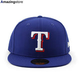 ニューエラ キャップ 59FIFTY テキサス レンジャーズ MLB ON-FIELD AUTHENTIC GAME FITTED CAP ROYAL BLUE TEXAS RANGERS