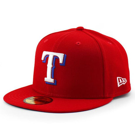 ニューエラ キャップ 59FIFTY テキサス レンジャーズ MLB ON-FIELD AUTHENTIC ALTERNATE FITTED CAP RED TEXAS RANGERS