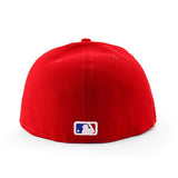 ニューエラ キャップ 59FIFTY テキサス レンジャーズ MLB ON-FIELD AUTHENTIC ALTERNATE FITTED CAP RED TEXAS RANGERS