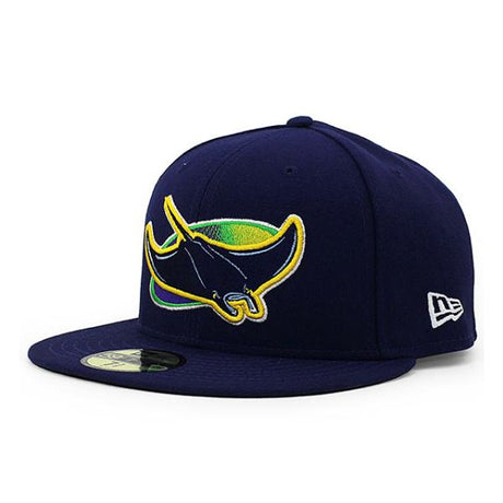 ニューエラ キャップ 59FIFTY タンパベイ レイズ ON-FIELD AUTHENTIC ALTERNATE FITTED CAP NAVY NEW ERA TAMPA BAY RAYS