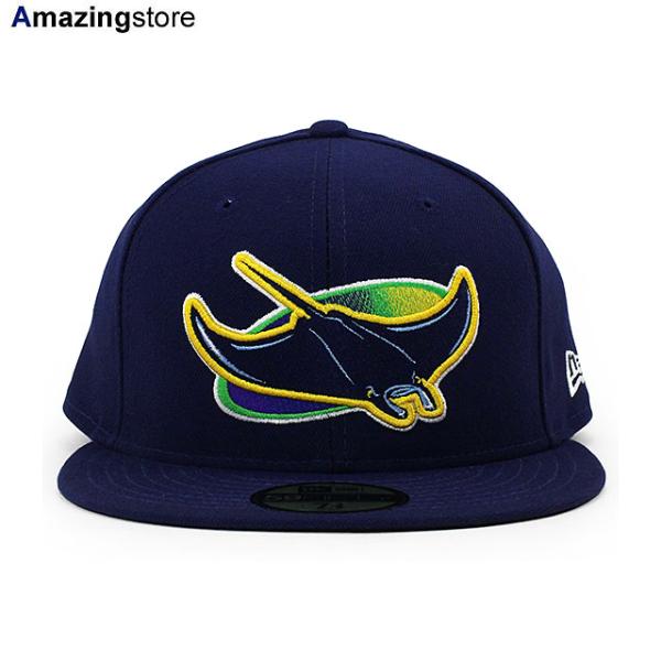 ニューエラ キャップ 59FIFTY タンパベイ レイズ ON-FIELD AUTHENTIC ALTERNATE FITTED CAP NAVY NEW ERA TAMPA BAY RAYS