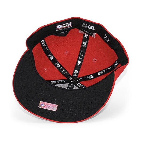 ニューエラ キャップ 59FIFTY セントルイス カージナルス MLB ON-FIELD AUTHENTIC GAME FITTED CAP RED
