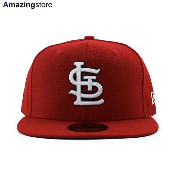 ニューエラ キャップ 59FIFTY セントルイス カージナルス MLB ON-FIELD AUTHENTIC GAME FITTED CAP RED