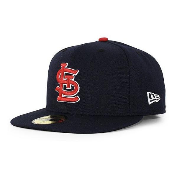 ニューエラ キャップ 59FIFTY セントルイス カージナルス MLB ON-FIELD AUTHENTIC ALT FITTED CAP NAVY