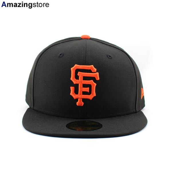 ニューエラ キャップ 59FIFTY サンフランシスコ ジャイアンツ MLB ON-FIELD AUTHENTIC GAME FITTED CAP BLACK