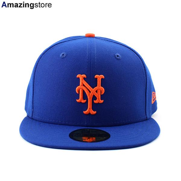 ニューエラ キャップ 59FIFTY ニューヨーク メッツ MLB ON-FIELD AUTHENTIC GAME FITTED CAP BLUE