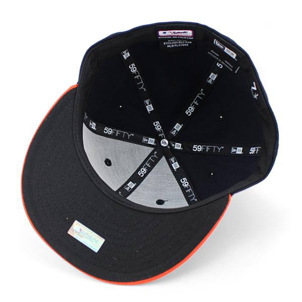 ニューエラ キャップ 59FIFTY ヒューストン アストロズ MLB ON-FIELD AUTHENTIC ROAD FITTED CAP NAVY