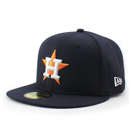 ニューエラ キャップ 59FIFTY ヒューストン アストロズ MLB ON-FIELD AUTHENTIC HOME FITTED CAP NAVY