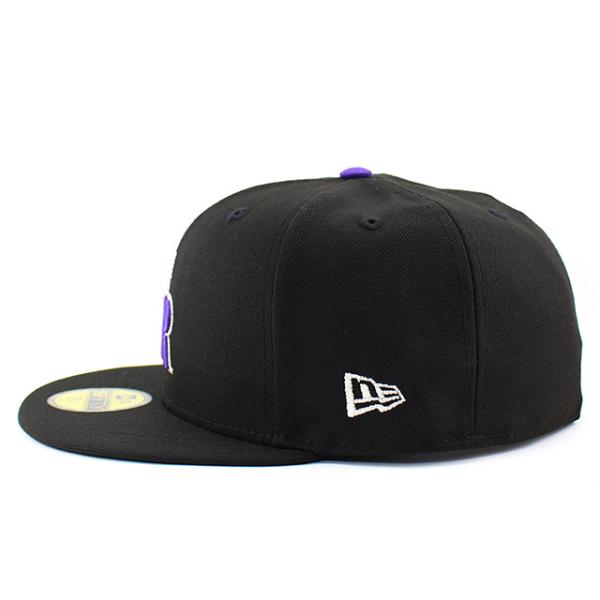 ニューエラ キャップ 59FIFTY コロラド ロッキーズ MLB ON-FIELD AUTHENTIC GAME FITTED CAP BLACK