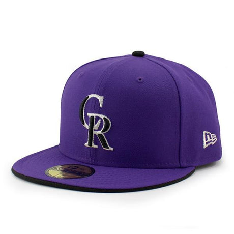 ニューエラ キャップ 59FIFTY コロラド ロッキーズ MLB ON-FIELD AUTHENTIC ALT-2 FITTED CAP PURPLE