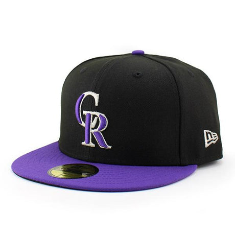ニューエラ キャップ 59FIFTY コロラド ロッキーズ MLB ON-FIELD AUTHENTIC ALTERNATE FITTED CAP BLACK