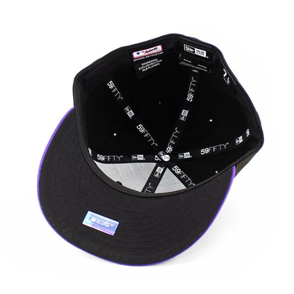 ニューエラ キャップ 59FIFTY コロラド ロッキーズ MLB ON-FIELD AUTHENTIC ALTERNATE FITTED CAP BLACK