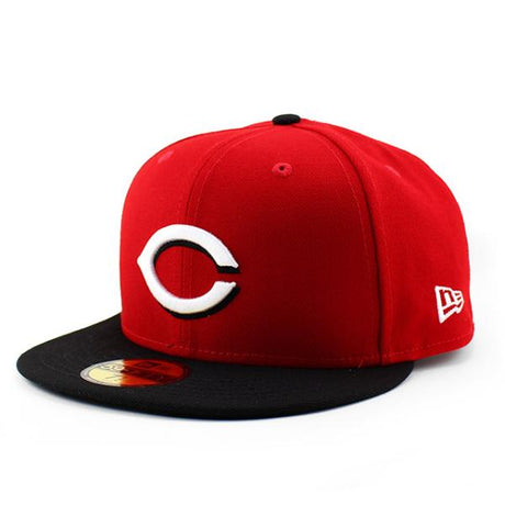 ニューエラ キャップ 59FIFTY シンシナティ レッズ MLB ON-FIELD AUTHENTIC ROAD FITTED CAP RED