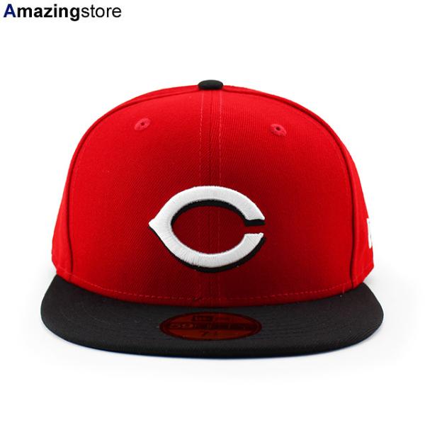 ニューエラ キャップ 59FIFTY シンシナティ レッズ MLB ON-FIELD AUTHENTIC ROAD FITTED CAP RED