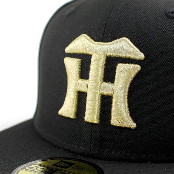 ニューエラ キャップ 59FIFTY 阪神タイガース NPB TEAM BASIC FITTED CAP BLACK