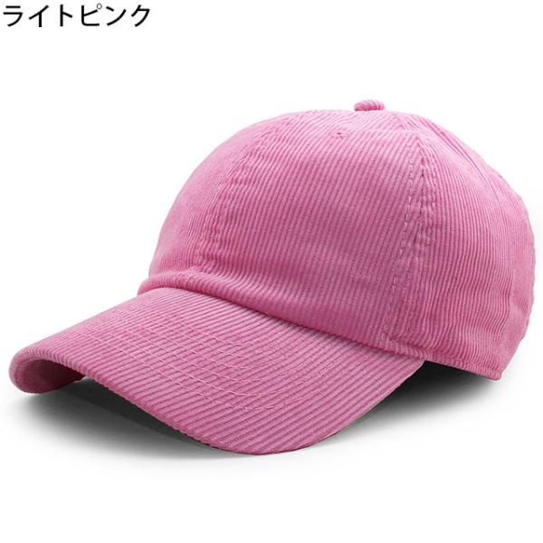 7色展開 ニューハッタン コーデュロイキャップ CORDUROY BLANK BASEBALL LOW PROFILE CAP NEWHATTAN 無地