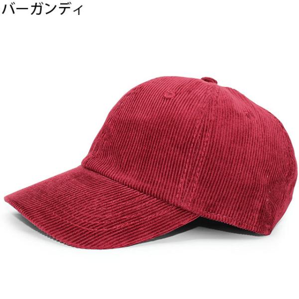 7色展開 ニューハッタン コーデュロイキャップ CORDUROY BLANK BASEBALL LOW PROFILE CAP NEWHATTAN 無地