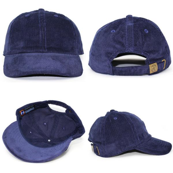 7色展開 ニューハッタン コーデュロイキャップ CORDUROY BLANK BASEBALL LOW PROFILE CAP NEWHATTAN 無地