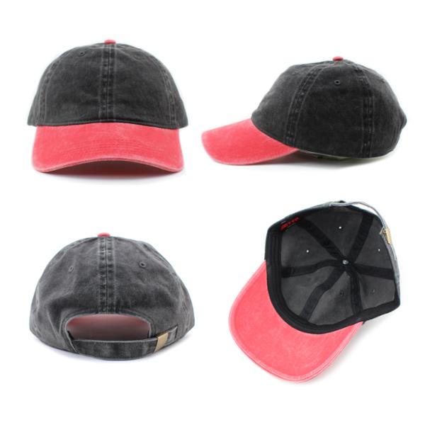 8色展開 オットー GARMENT WASHED PIGMENT DYED COTTON TWILL LOW PROFILE CAPS OTTO