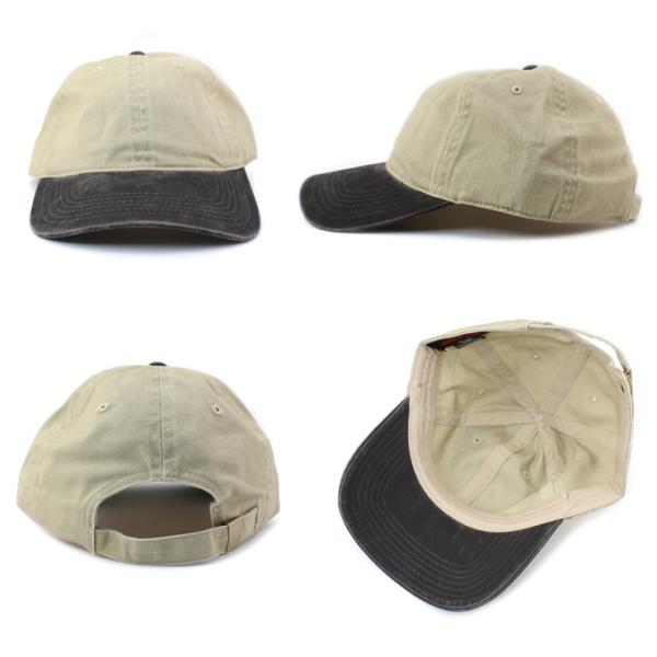 8色展開 オットー GARMENT WASHED PIGMENT DYED COTTON TWILL LOW PROFILE CAPS OTTO