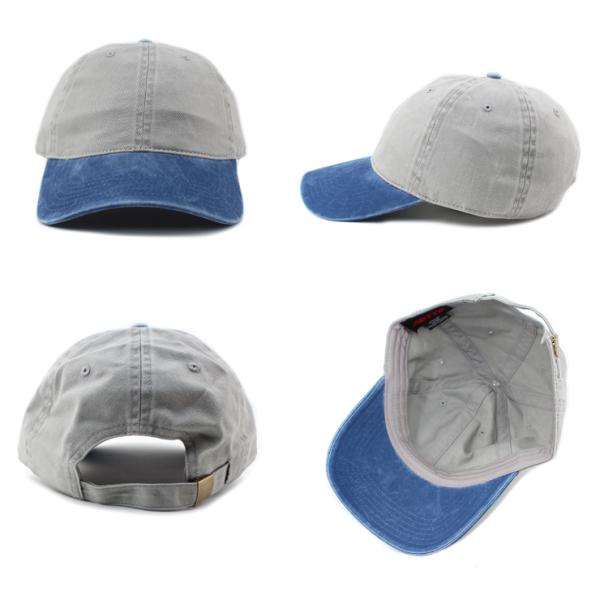 8色展開 オットー GARMENT WASHED PIGMENT DYED COTTON TWILL LOW PROFILE CAPS OTTO