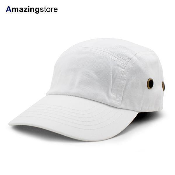 ニューハッタン キャンプキャップ BLANK 5-PANEL ARMY CAP WHT NEWHATTAN