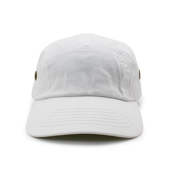 ニューハッタン キャンプキャップ BLANK 5-PANEL ARMY CAP WHT NEWHATTAN