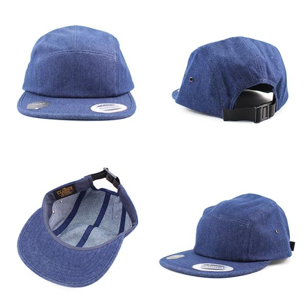 ユーポン フレックスフィット キャンプキャップ DENIM JOCKEY CAP YUPOONG FLEXFIT LIGHT BLUE NAVY DARK NAVY