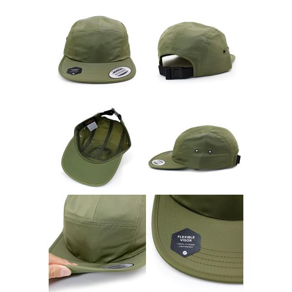 3色展開 ユーポン フレックスフィット キャンプキャップ BLANK MA-1 JOCKEY CAP YUPOONG FLEXFIT