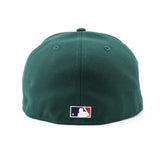 ニューエラ キャップ 59FIFTY ニューヨーク ヤンキース  MLB 2000 WORLD SERIES SUBWAY SERIES FITTED CAP DARK GREEN  NEW ERA NEW YORK YANKEES AMZ-EX