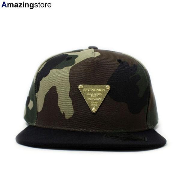 7ユニオン 3RD EYE CAP WOODLAND CAMO-BLACK 7UNION