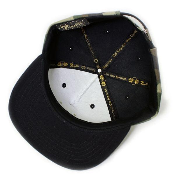 7ユニオン 3RD EYE CAP WOODLAND CAMO-BLACK 7UNION