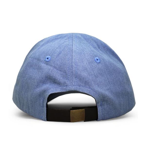 7ユニオン BROOKLYN BENT STRAPBACK WASH DENIM 7ユニオン ストラップバック ロープロファイルキャップ LOW PROFILE DAD HAT