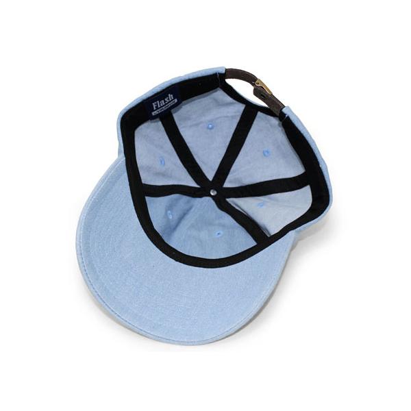 7ユニオン BROOKLYN BENT STRAPBACK WASH DENIM 7ユニオン ストラップバック ロープロファイルキャップ LOW PROFILE DAD HAT