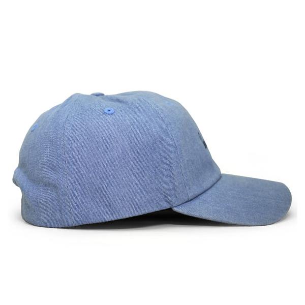 7ユニオン BROOKLYN BENT STRAPBACK WASH DENIM 7ユニオン ストラップバック ロープロファイルキャップ LOW PROFILE DAD HAT