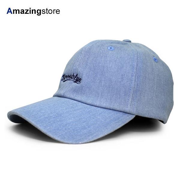 7ユニオン BROOKLYN BENT STRAPBACK WASH DENIM 7ユニオン ストラップバック ロープロファイルキャップ LOW PROFILE DAD HAT