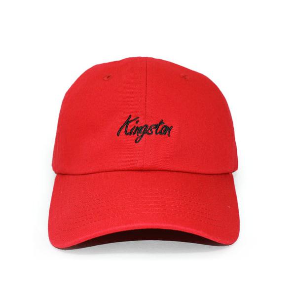 7ユニオン KINGSTON BENT STRAPBACK RED 7ユニオン ストラップバック ロープロファイルキャップ LOW PROFILE DAD HAT