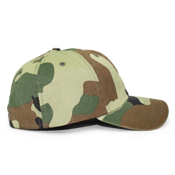 7ユニオン KINGSTON BENT STRAPBACK WOODLAND CAMO 7ユニオン ストラップバック ロープロファイルキャップ LOW PROFILE DAD HAT